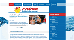 Desktop Screenshot of fruga.de